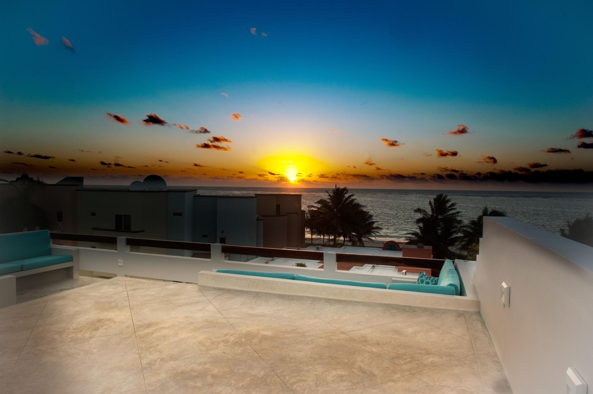 Casa Agua Azul Villa Puerto Morelos Luaran gambar